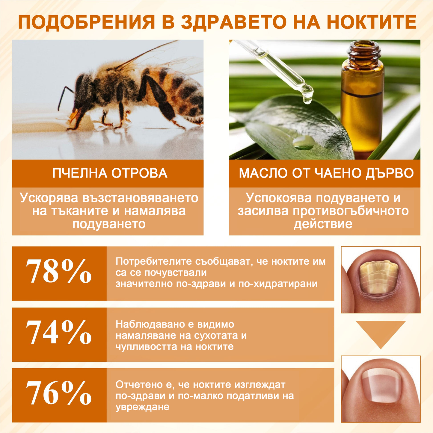 ATTDX® Fungiclear Пчелна Терапия Спрей за Нокти  🛒